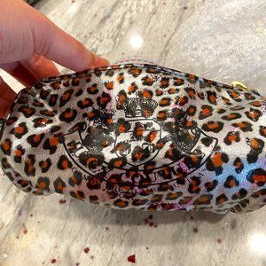 Cheetah Print Juicy Couture Cosmetic Bag